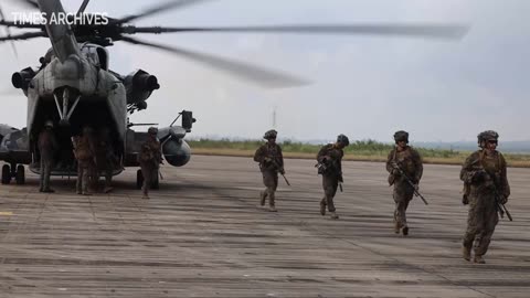 U.S. and Royal Thai Marines conduct HALO jump, Airfield Seizure | Exercise Cobra Gold (2024)
