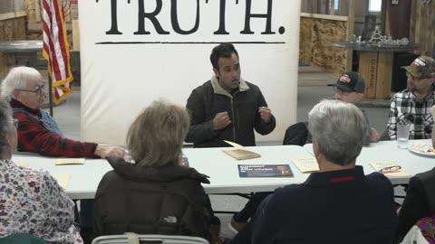 Live on Rumble | Vivek 2024 Town Hall in Allamakee County, IA