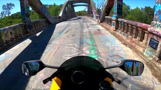 Riding Across Graffiti Bridge