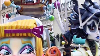 Fiesta Las Fallas 2022 in Valencia, Spain