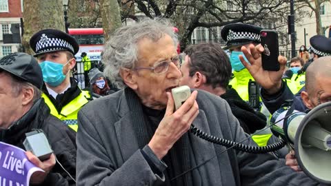 Piers Corbyn - London protest 2021