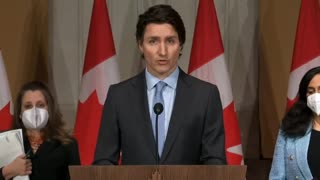 Canadian Dictator Pledges to Stand Firmly Against Russia's Dictator