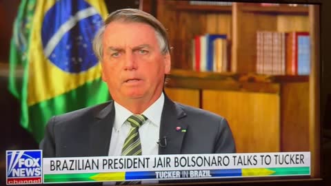 Tucker Carlson with Brazil’s President Bolsinaro