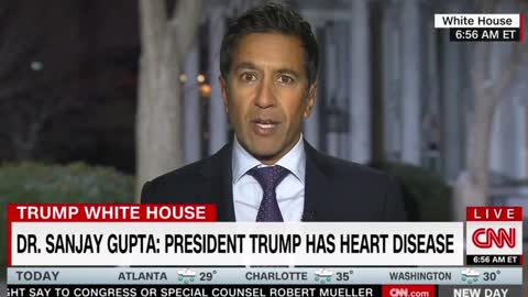 CNN Diagnoses Trump With Heart Disease Despite ‘Excellent’ Health Report