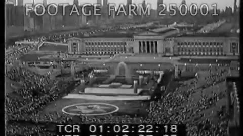 1933 World's Fair Pageant in Chicago, The Romance of a People (2/2)