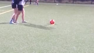 Soccer Team Plays Charlie Brown-Style Prank On Blindfolded Player