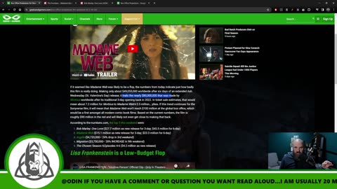 E483: Madame Web Massive Flop | Raven Awards Push | Lent