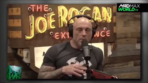 Alex Jones shows clip with Joe Rogan and Theo Von bashing Joe Biden