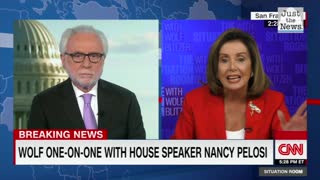 Pelosi calls Blitzer an 'apologist'