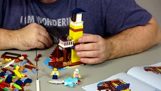 Unboxing Lego 31118 Surfer Beach House Part 3 of 3