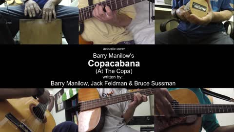 Guitar Learning Journey: "Copacabana" a.k.a "Copacabana (At the Copa)" vocals cover