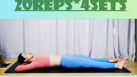 Perfect waist and legs with this exercise