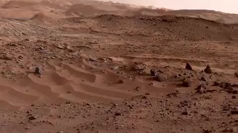 First video footage of Mars