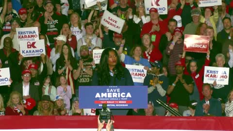 Kristina Karamo Remarks at Save America Rally in Washington Township, MI - 4/2/22