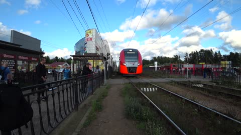 Speeding Train Stunts