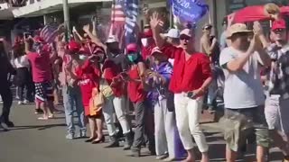 CALIFORNIA showed up for President Trump - CA Turning Red?