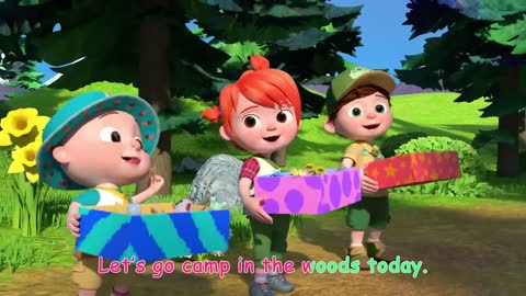 Let's Go Camping Song + More Nursery Rhymes & Kids Songs