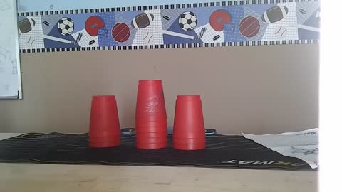 Sport Stacking | New record in the cycle: 9.08!!!