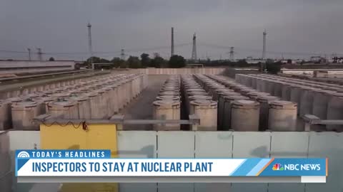 2 UN Inspectors To Stay At Ukrainian Nuclear Plant Permanently