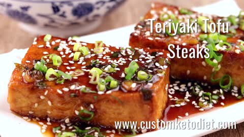 Keto Teriyaki Tofu Steaks 2