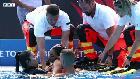 US artistic swimmer rescued by coach after fainting in pool – USA News 24 Hours