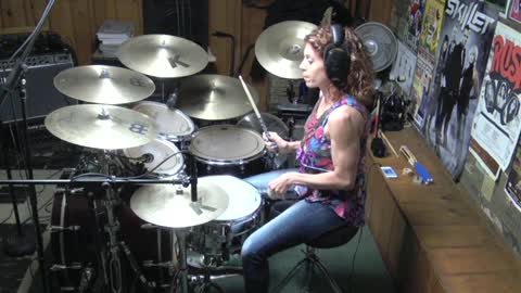 Jane by Jefferson Starship ~ Drum Cover