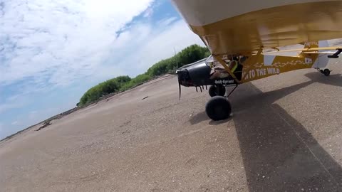 Landing on Kansas Sandbars