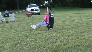 Wife in Ultralight Hot Air Balloon