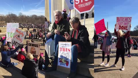 The Intolerant Women’s March Vs The Pro-Life March For Life, See a Difference?