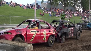 Mini car Kenton county kentucky Demolition derby 5/22/10