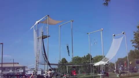 Summer Trapeze lakefront Chicago