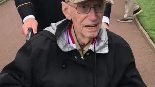 D-Day veteran, Clinton Riddle