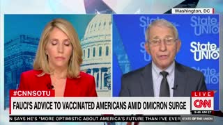Fauci is asked if vaccinated and boosted people can eat in restaurants