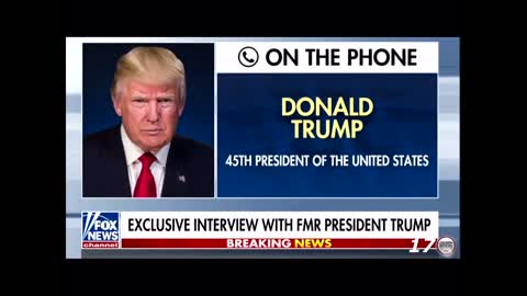 President Trump responds about his interview getting deleted by YouTube.