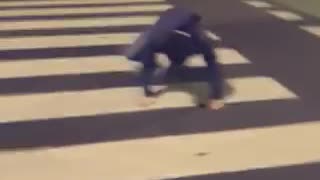 Handstand in street fail