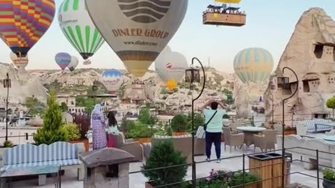 Travel turkey capadoccia hot air baloon