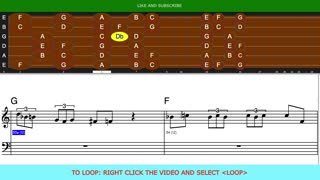 448a Easy COUNTRY ROCK Jam Track in Cmaj for SAX and GUITAR