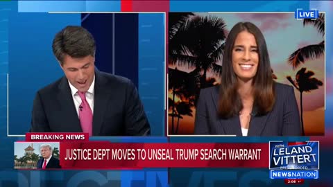 NewsNation Anchor Presses Trump Lawyer On Releasing FBI Search Warrant
