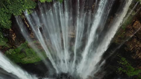 Beautiful waterfall l love the nature / mother earth