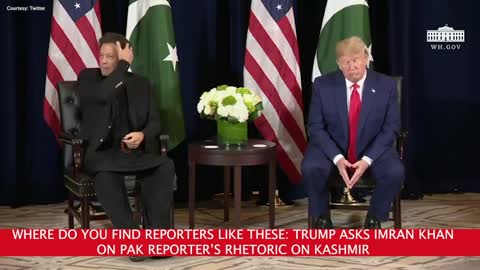 Discussion Between Donald Trump And Imran Khan
