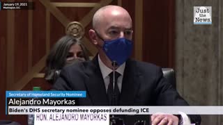Biden's DHS secretary nominee opposes defunding ICE