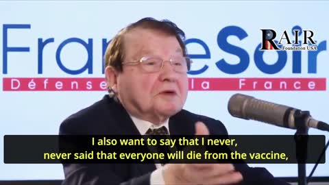 Luc Montagnier, French virologist - Covid Vaccine May Lead to Neurodegenerative Illness