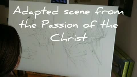 Good Friday Timelapse Painting