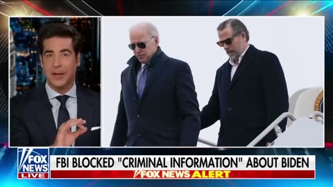 Jesse Watters: The FBI was blackmailing Biden