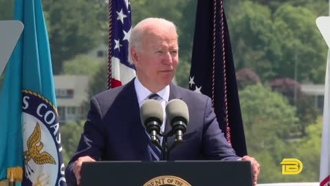 Biden Cracks A Joke At Coast Guard Commencement And No One Claps