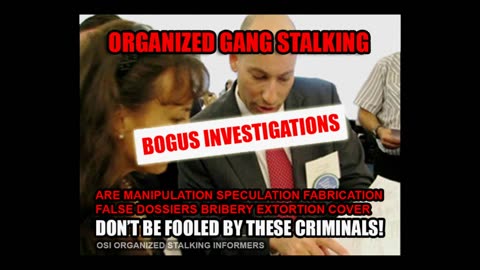 Organized Stalking Bogus _Investigations_ Exposed (Updated Version)