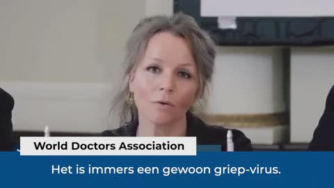 Wereldvereniging van Artsen: ‘Er is geen pandemie!’ - Nederlands ondertiteld