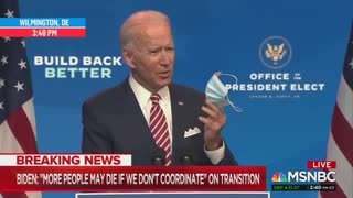 Biden Gives His Answer on What You Should Do for Thanksgiving. Internet Explodes With Rage