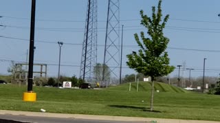 Two Cell phone towers in Shelbyville, Indiana