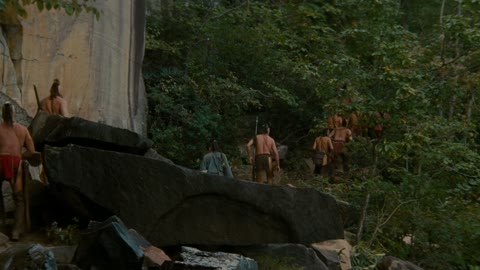 fighting scene @ the last of the mohicans